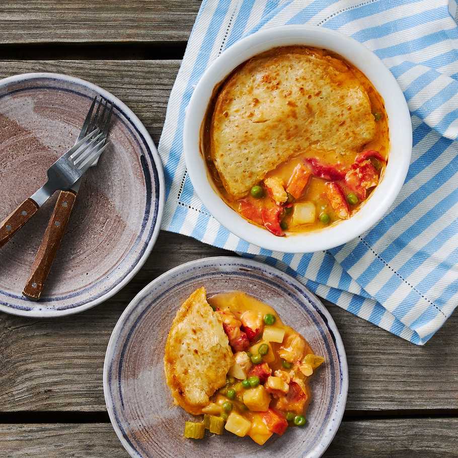 Maine Lobster Pot Pie
